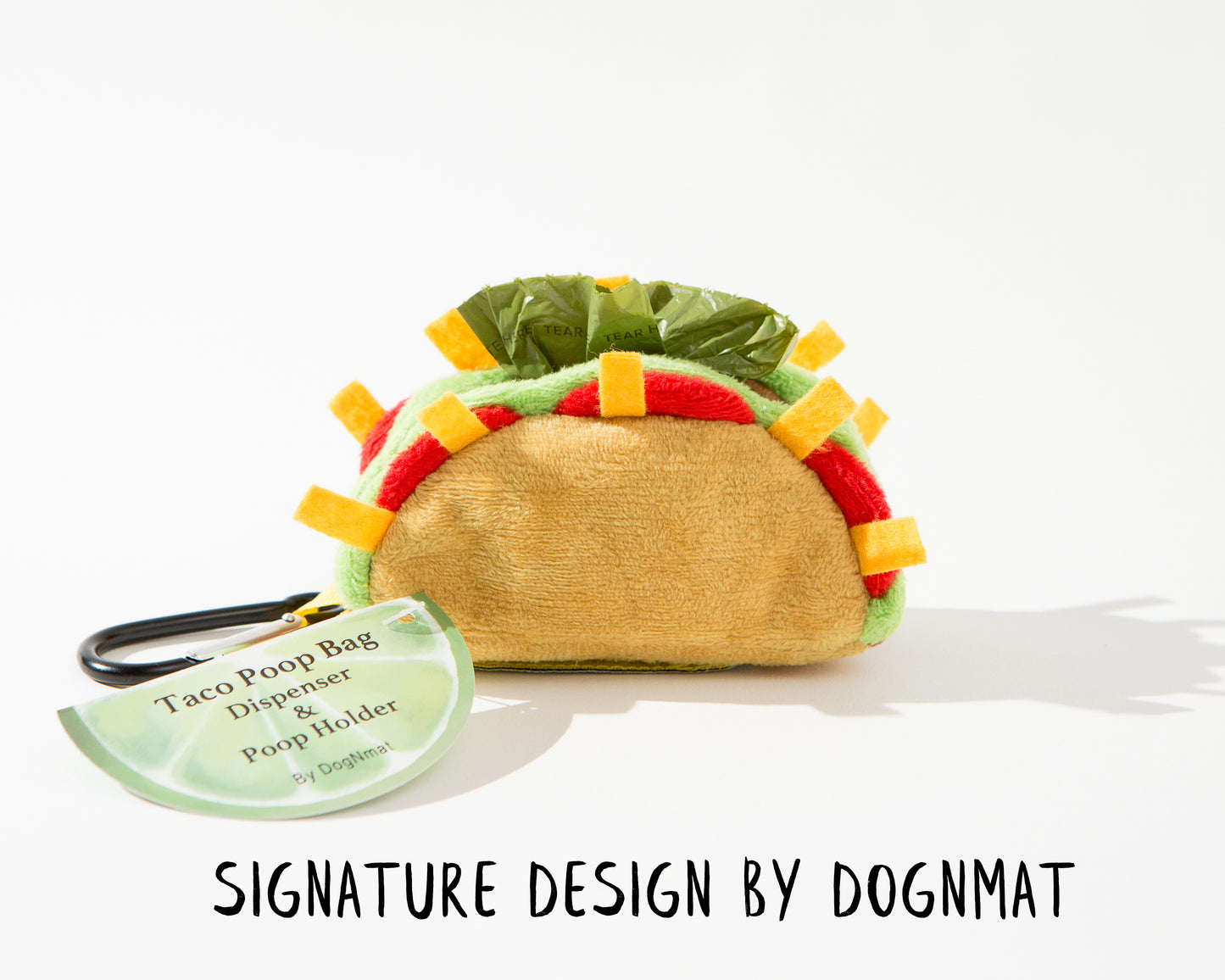 Flower Garden Snuffle Mat + Taco Poop Bag Dispenser & Poop Holder