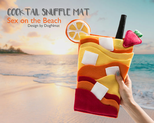 Sex on the Beach Cocktail Snuffle Mat