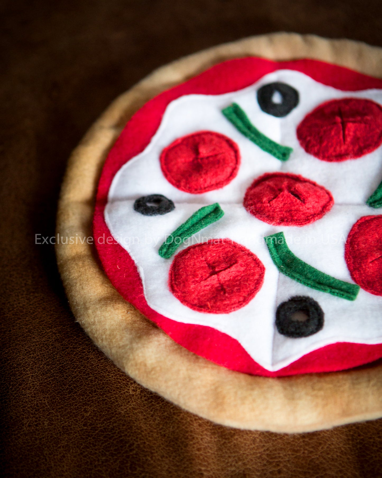 Personalized Pizza Snuffle Mat