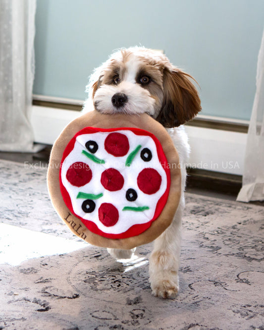 Personalized Pizza Snuffle Mat