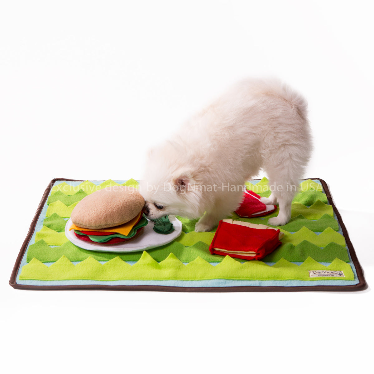 Snuffle Mat Italian Feast, Feeding Mat Enrichment Play Game Best