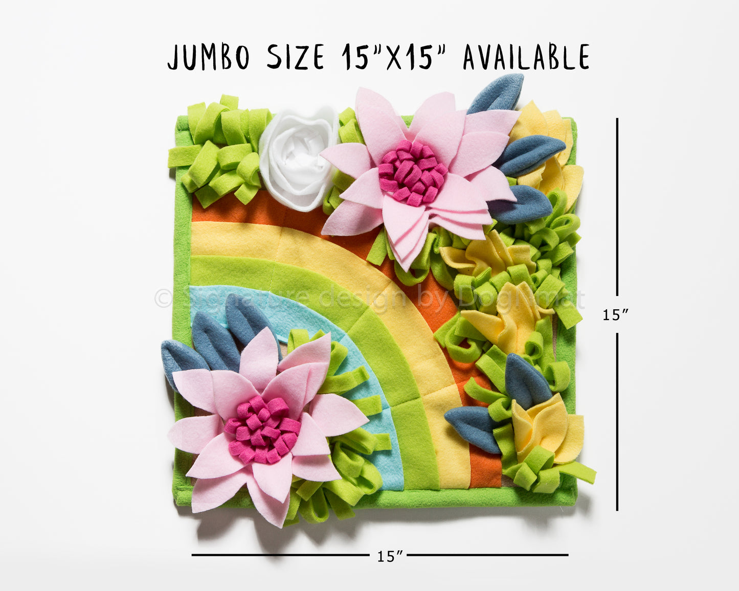 Flower Garden Snuffle Mat