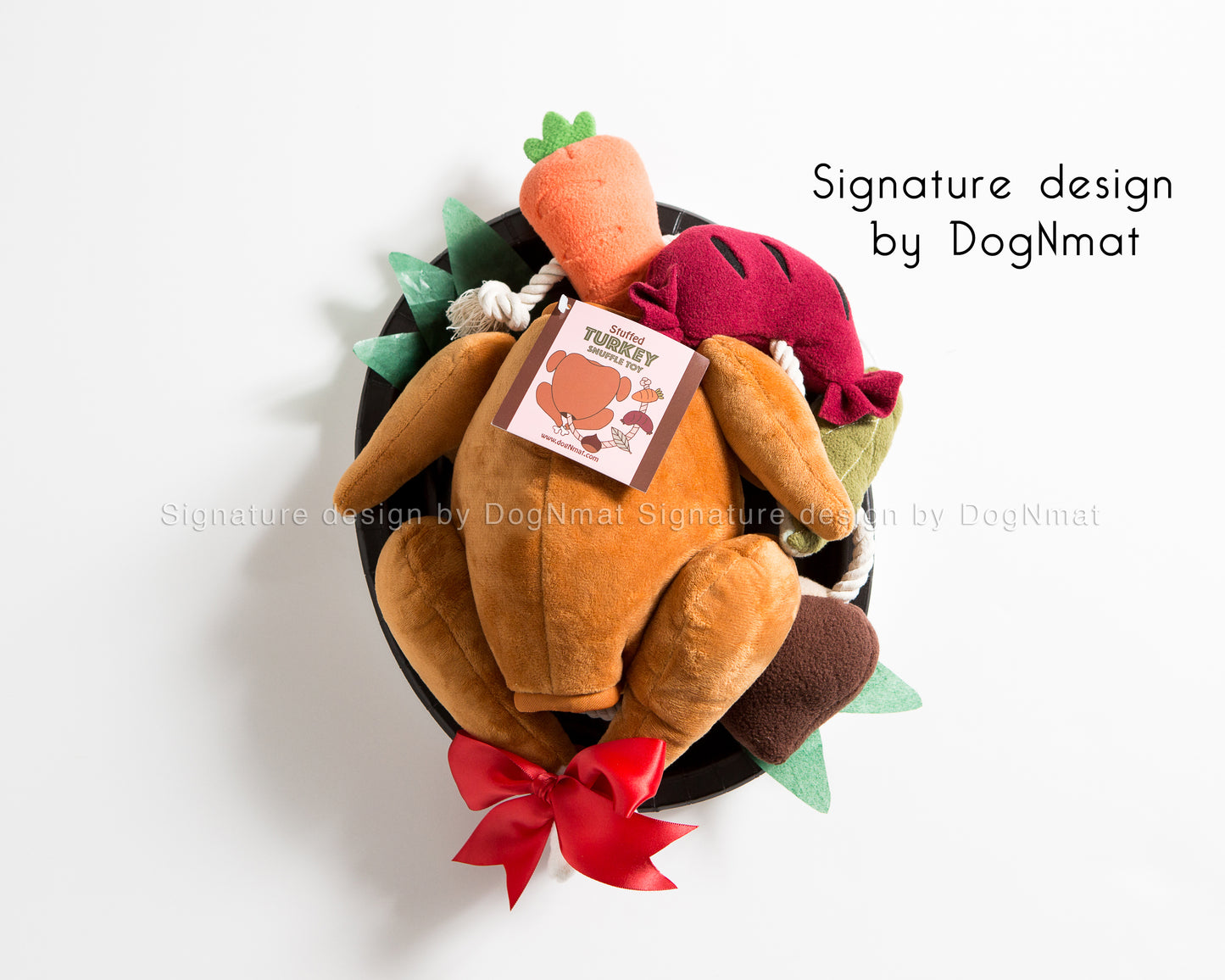 Stuffed Turkey Snuffle Dog Toy