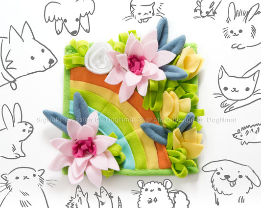 Flower Garden Snuffle Mat