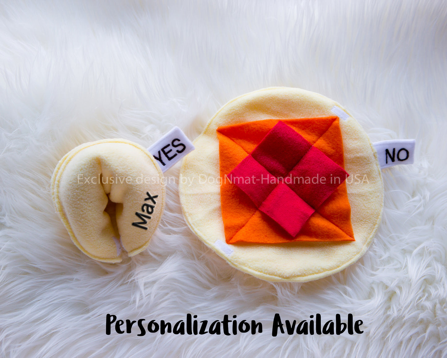 2 Fortune Cookie Snuffle Mats