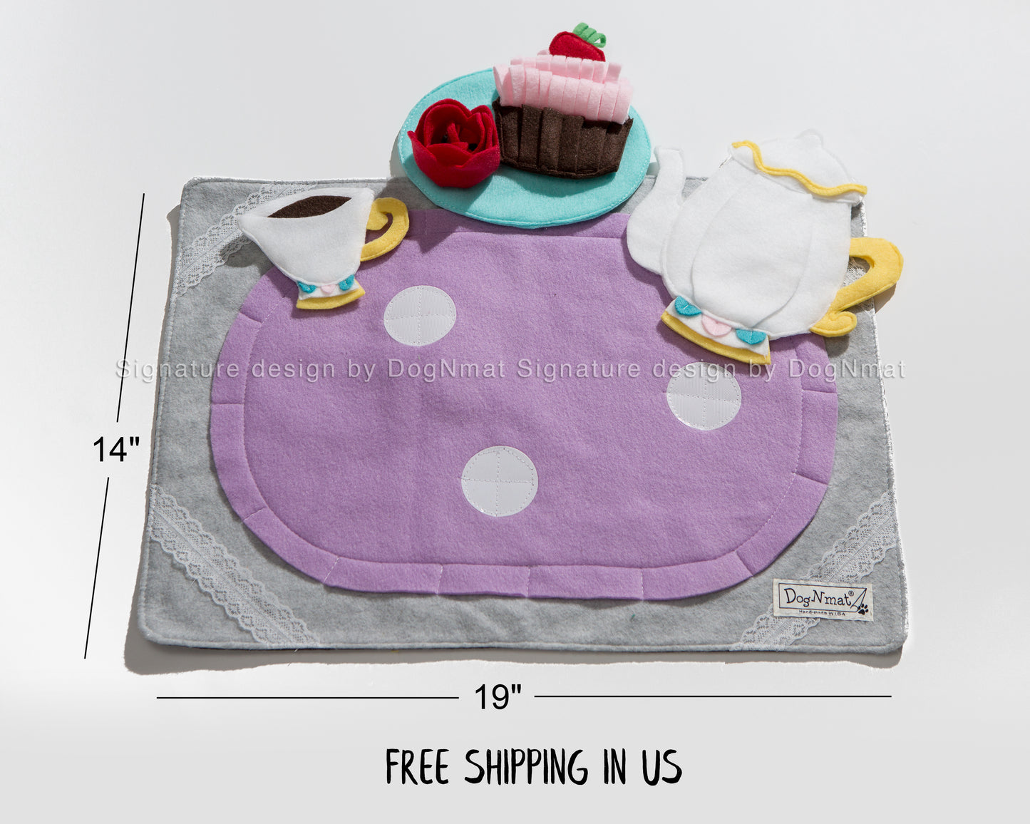 Tea party Snuffle Mat