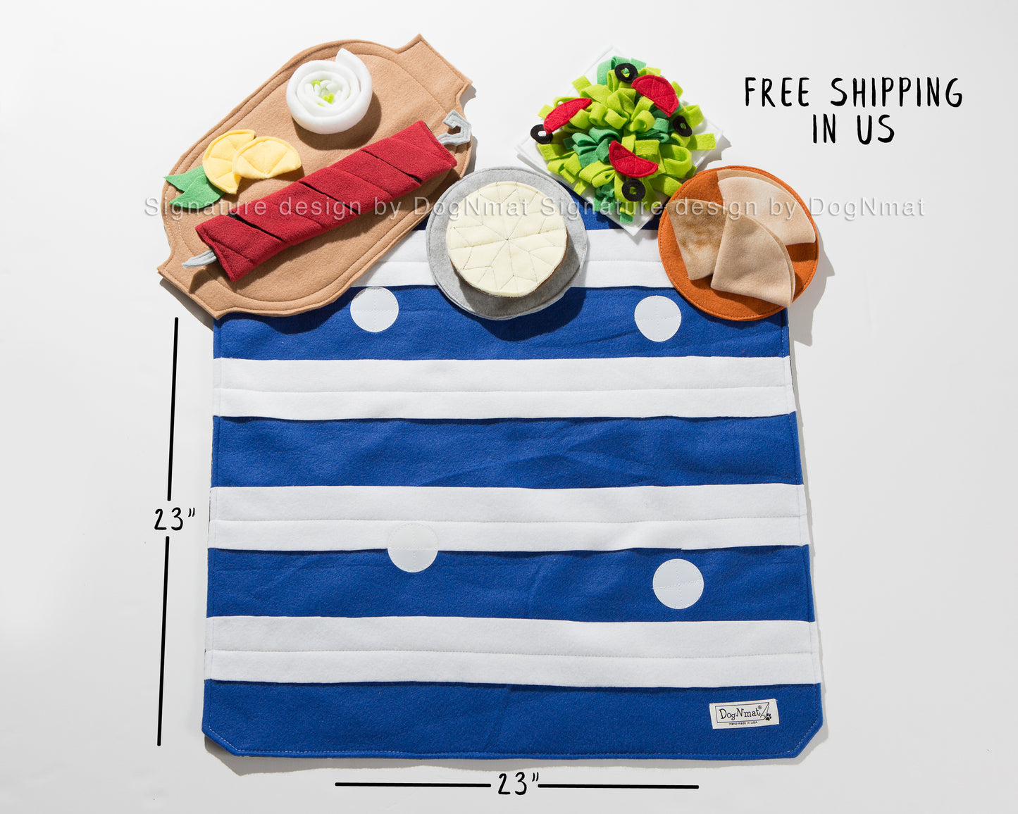 Greek Feast Snuffle Mat