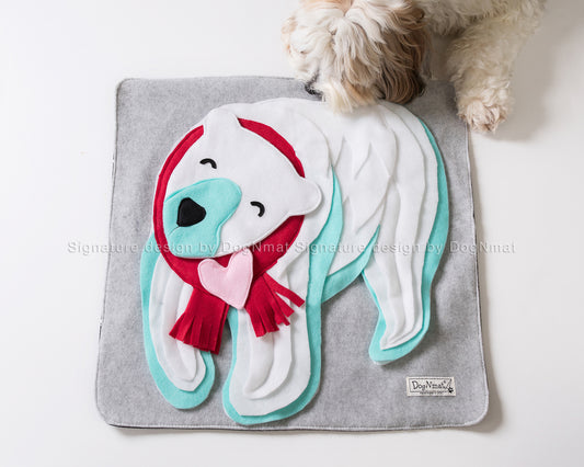 Polar Bear Snuffle Mat