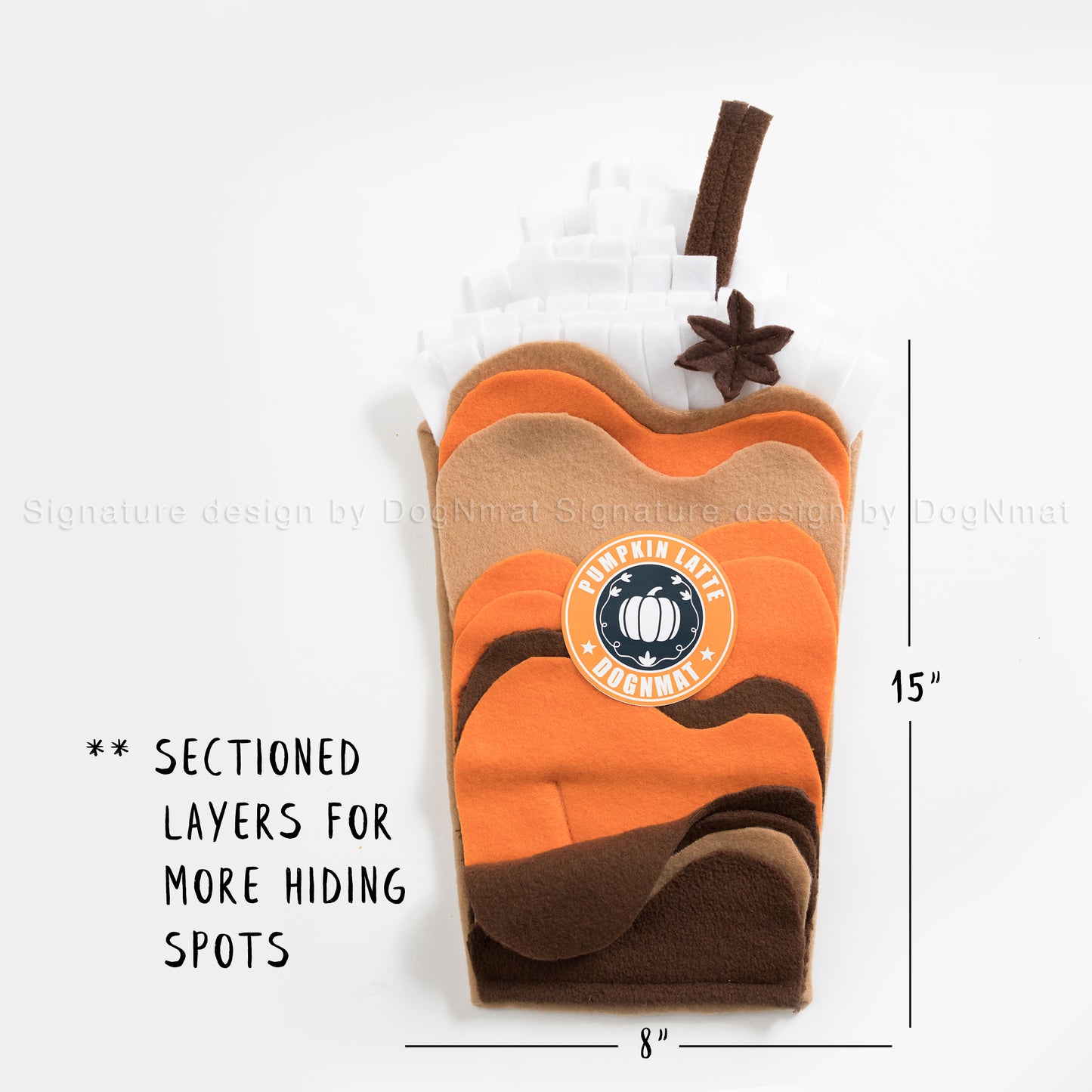 Pumpkin Spice Latte Snuffle Mat