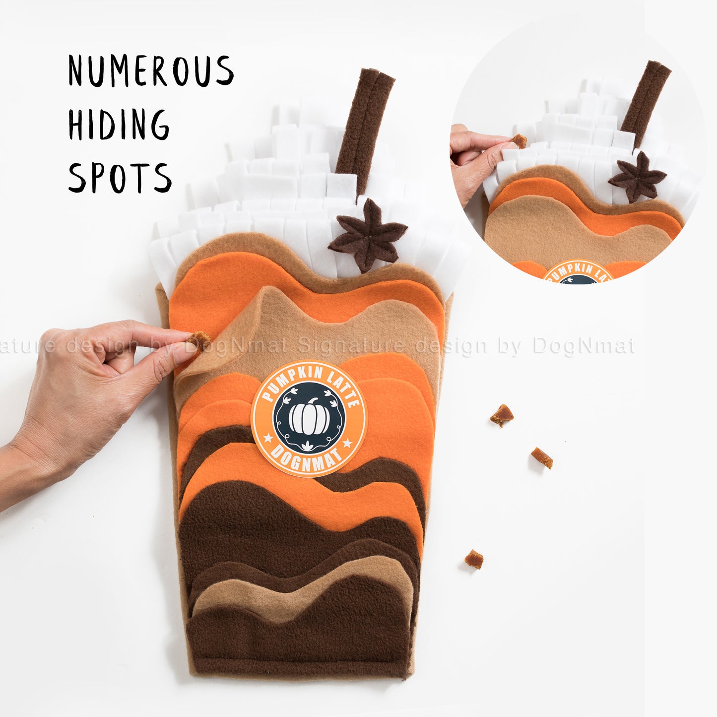 Pumpkin Spice Latte Snuffle Mat