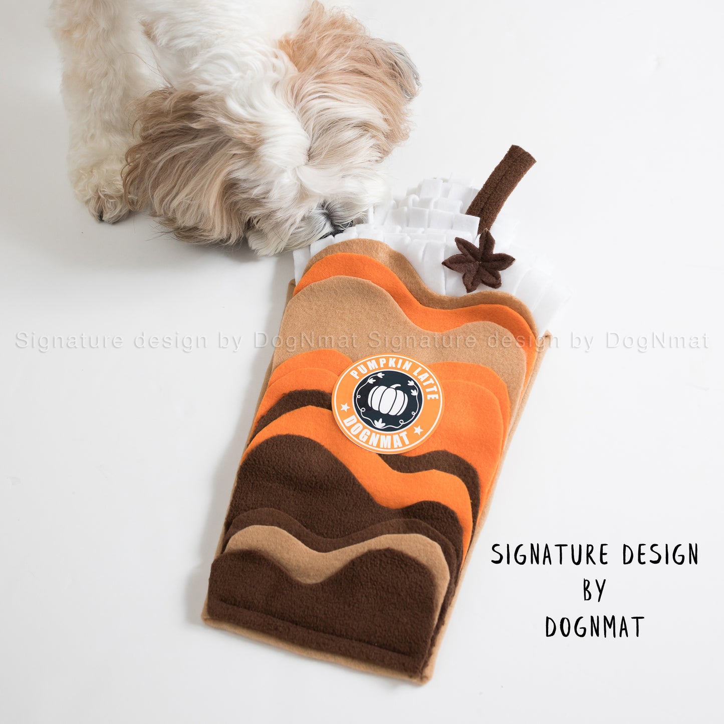 Pumpkin Spice Latte Snuffle Mat