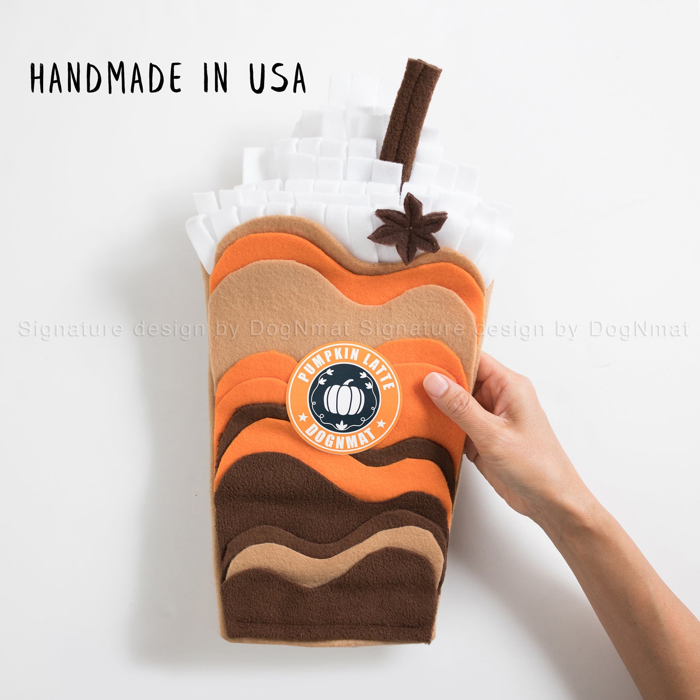 Pumpkin Spice Latte Snuffle Mat