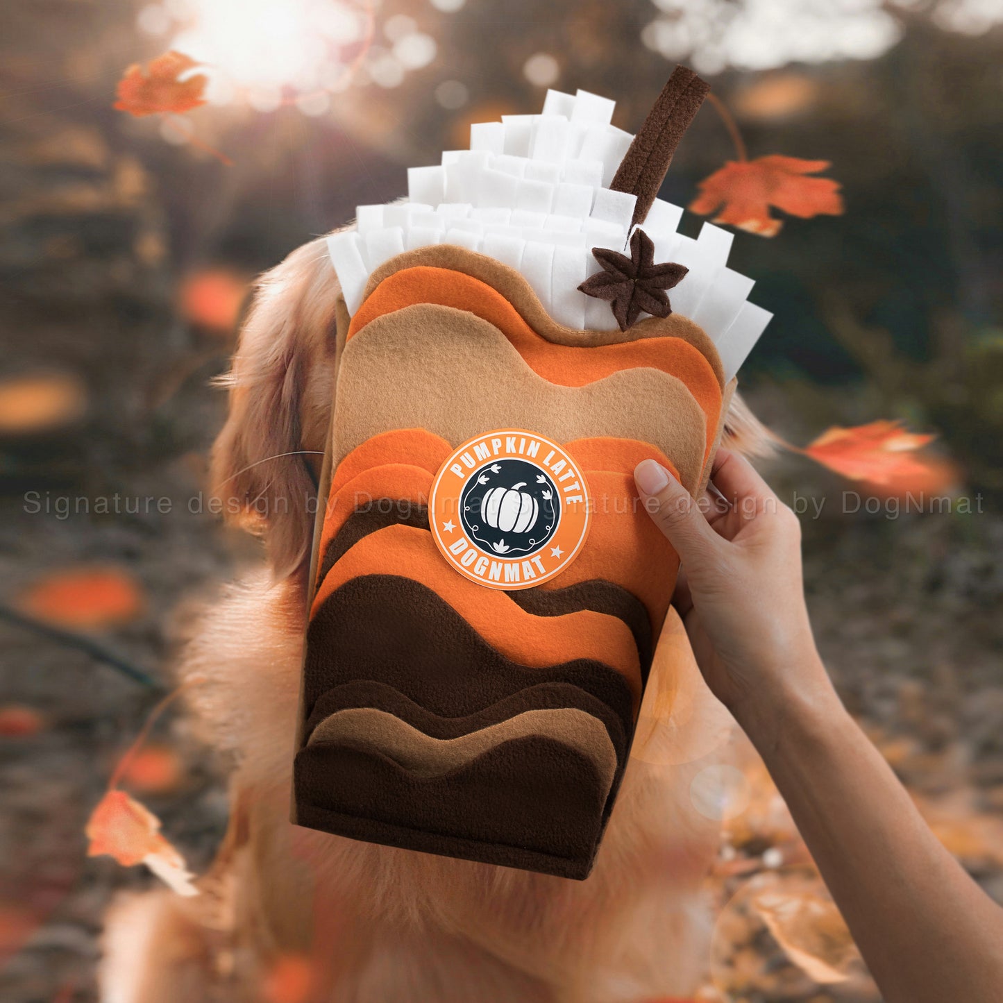 Pumpkin Spice Latte Snuffle Mat
